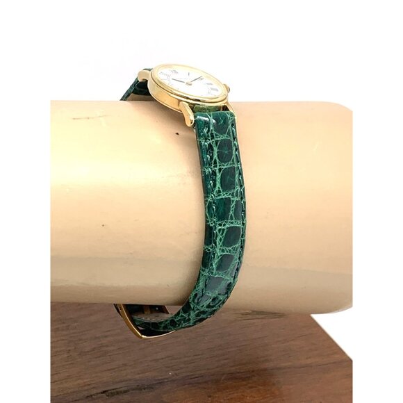 Tiffany & Co. Women's Watch 14K Yellow Gold Case Swiss Quartz White Dial 18mm - Picture 10 of 12